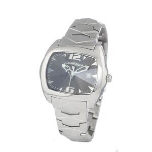 Chronotech Silver Stainless Steel Dress Men's Watch